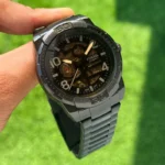 Fossil Bronson ME3257 Black Skeleton Dial