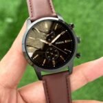 Fossil Champ Chronograph Brown Leather