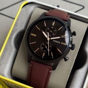 Fossil Champ Chronograph Brown Leather