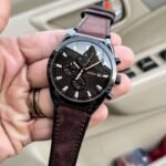 Fossil Chronograph Waffle Dial