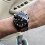 Fossil Chronograph Waffle Dial