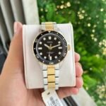 Fossil Dalton BQ2885 Two Tone Black Dial