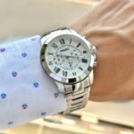 Fossil FS Grant Chronograph White
