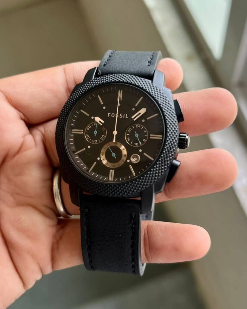 Fossil FS4656 Black Matte Watch