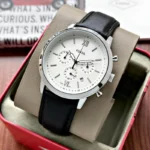 Fossil FS5380 Neutra Chronograph White Dial