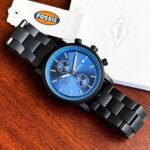 Fossil FS5848I Chronograph Blue Dial