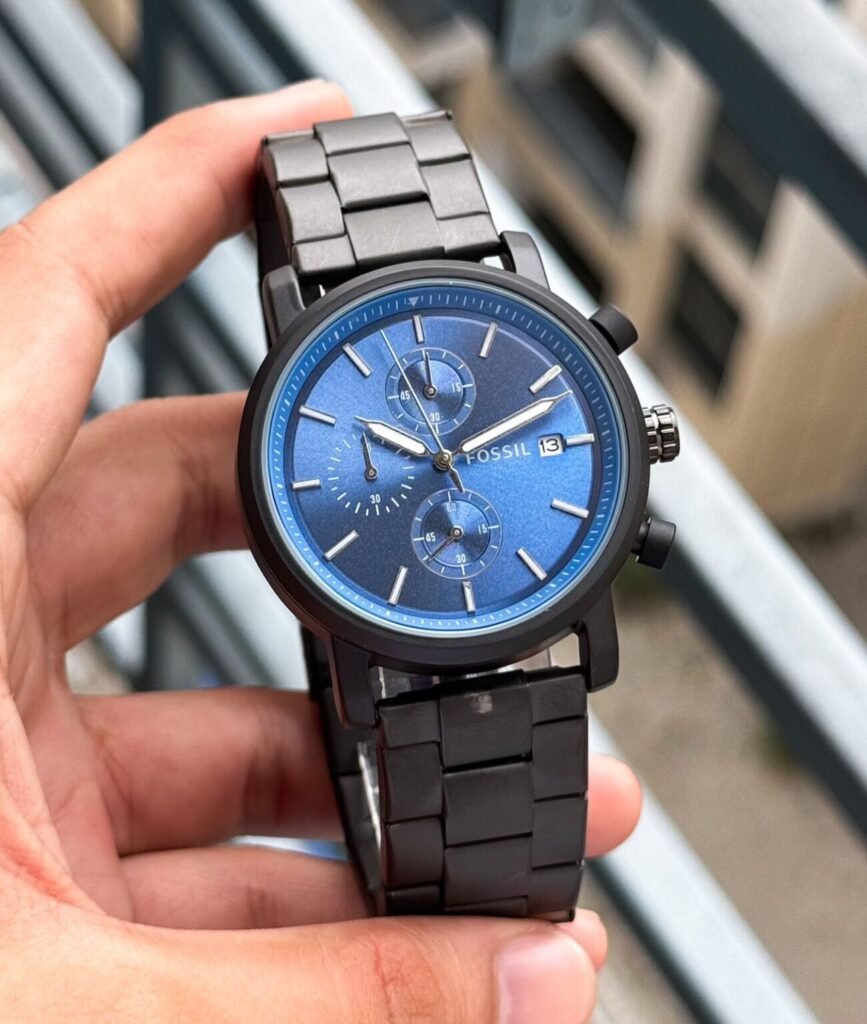Fossil FS5848I Chronograph Blue Dial