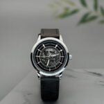 Fossil FSA Skeleton Black Dial