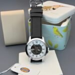 Fossil FSA Skeleton White Dial Watch