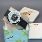 Fossil FSA Skeleton White Dial Watch