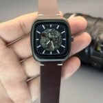 Fossil FSA Square Skeleton Black Dial