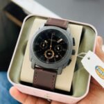 Fossil Matt Brown FS4656 Leather Strap