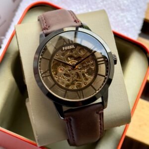 Fossil ME3098 Automatic 44mm Leather Watch