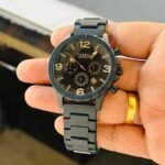 Fossil Nate Chronograph Black
