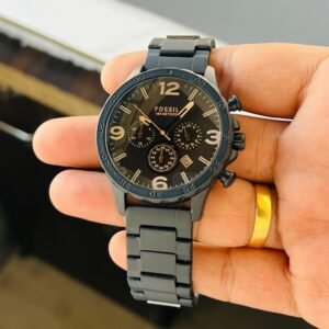 Fossil Nate Chronograph Black