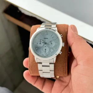 Fossil Slim Neutra Chronograph Tiffany Blue Dial