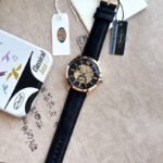 Fossil Townsman ME3154 Black Skeleton Dial