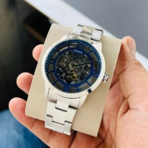 Fossil Townsman ME3260 Blue Skeleton Dial
