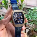 Franck Muller 18K Yachting Blue Diamond Edition