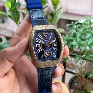 Franck Muller 18K Yachting Blue Diamond Edition