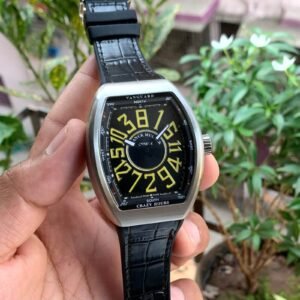 Franck Muller Vanguard Crazy Hour Automatic Yellow