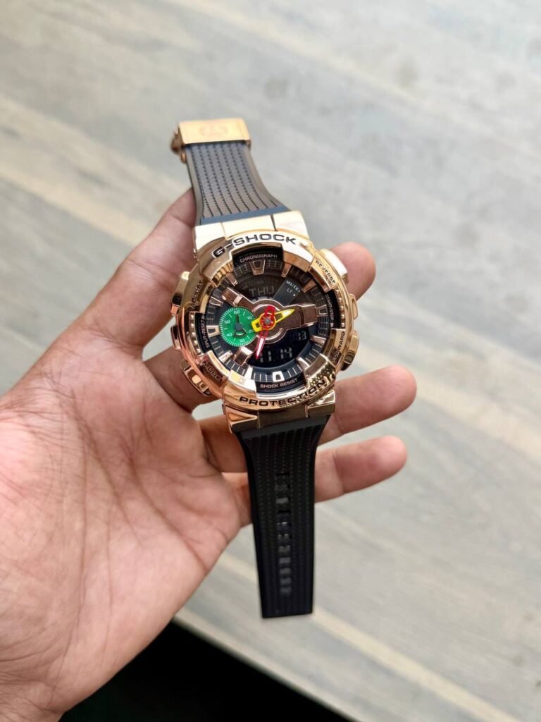 G-Shock GM-110-1A Rose Gold Black Dial