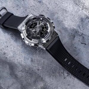 G Shock GM-110-MF-1A Silver Black Dial