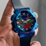 G Shock GM-110-MF-1A Stainless Steel Blue