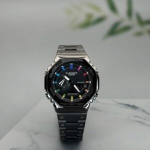 G Shock Gm 2100d Rainbow Black