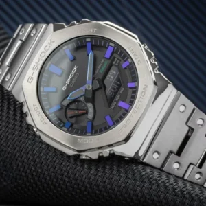 G-Shock GM-B2100 Silver Black Dial