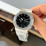 G-Shock GM-B2100D-1A Silver Black Dial