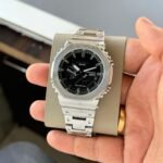 G-Shock GM-B2100D-1A Silver Black Dial