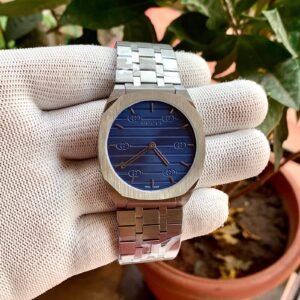 Gucci 25H Dark Blue Quartz 41MM