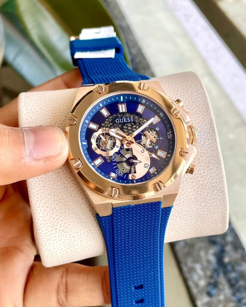 Guess Multifunction With Blue Dial