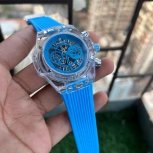 Hublot Big Bang Skeleton Chronograph Blue
