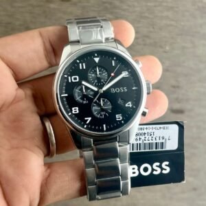 Hugo Boss 1514008 Chronograph Black Dial