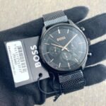 Hugo Boss Chronograph 42mm Black Dial
