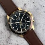 Hugo Boss Chronograph Black Dial With Rose Gold Accents