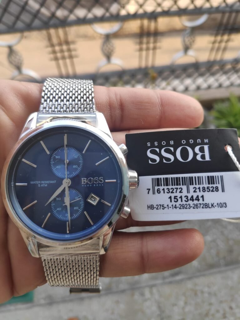 Hugo Boss Chronograph Blue Dial 40mm