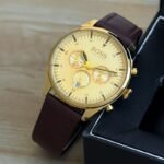 Hugo Boss Classic Gold Dial Chronograph