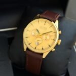 Hugo Boss Classic Gold Dial Chronograph