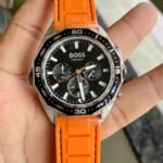 Hugo Boss Energy 1513970 Orange Black Dial