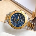 Hugo Boss Vintage Blue Dial with Golden Bezel