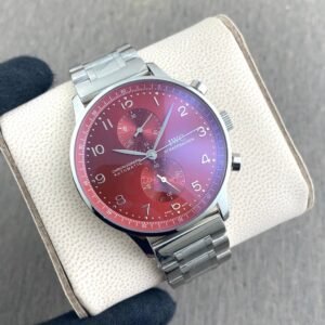 Iwc Schaffhausen Silver Chronograph 42mm