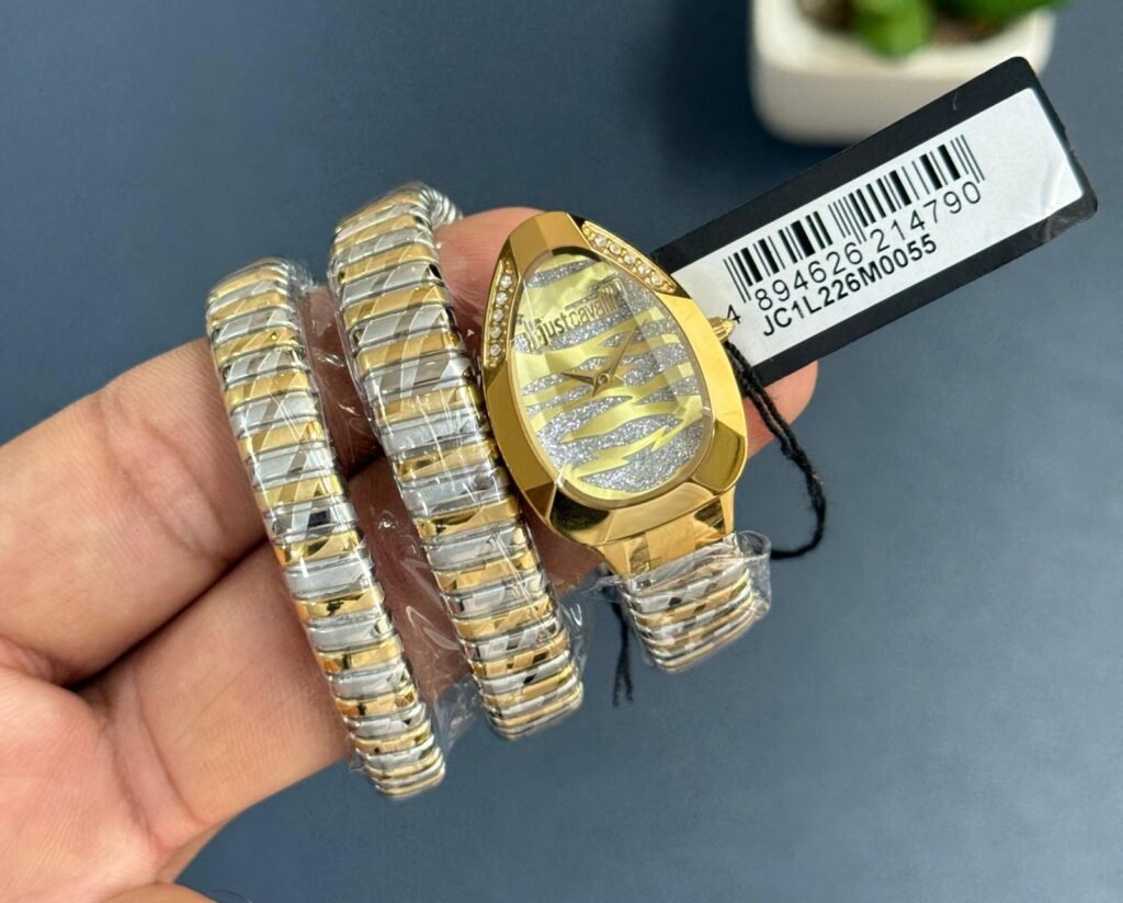 Just Cavalli Serpente Taglio Oval Quartz Timepiece