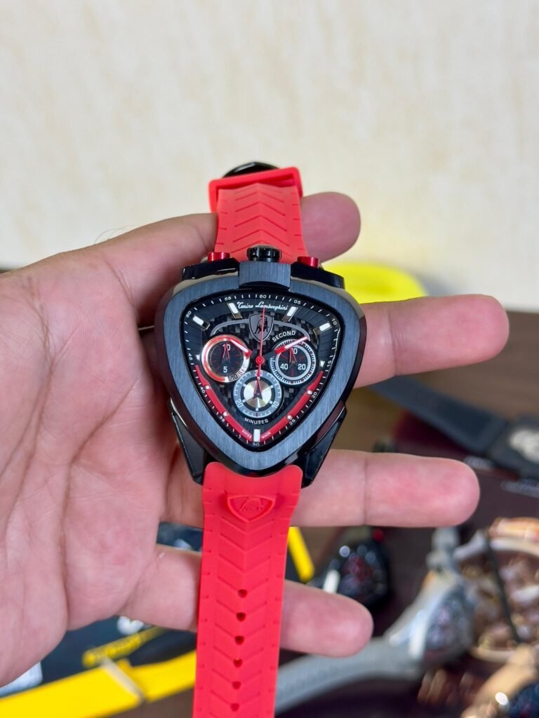 Lamborghini Spyder Chronograph Red Limited Edition