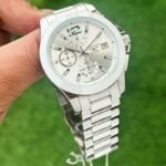 Longines Classic Chronograph Silver White Dial
