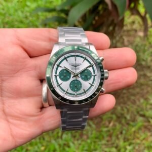 Longines Conquest Chronograph Green 41mm