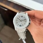 Longines Conquest White Dial Ceramic