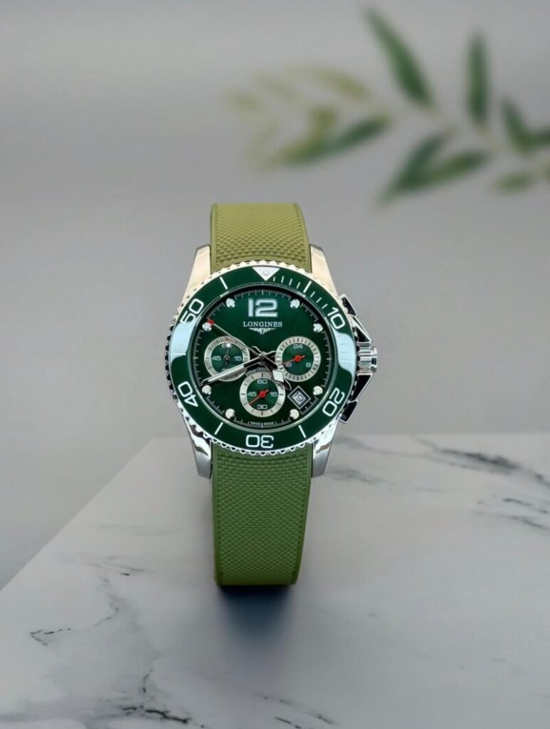 Longines Hydro Conquest Green Dial 42mm